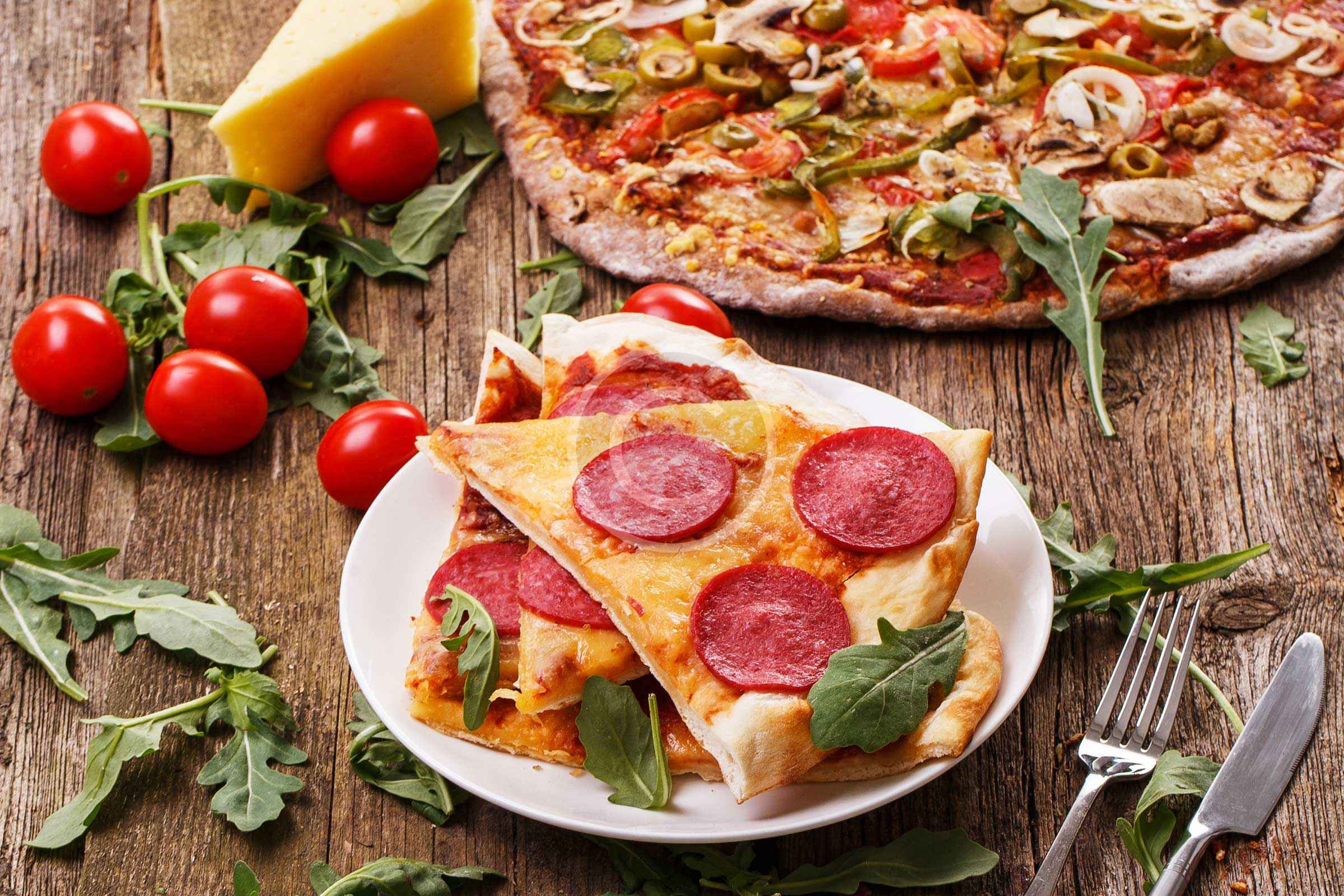 Pizzarestaurateurs: start uw calorieëntellers